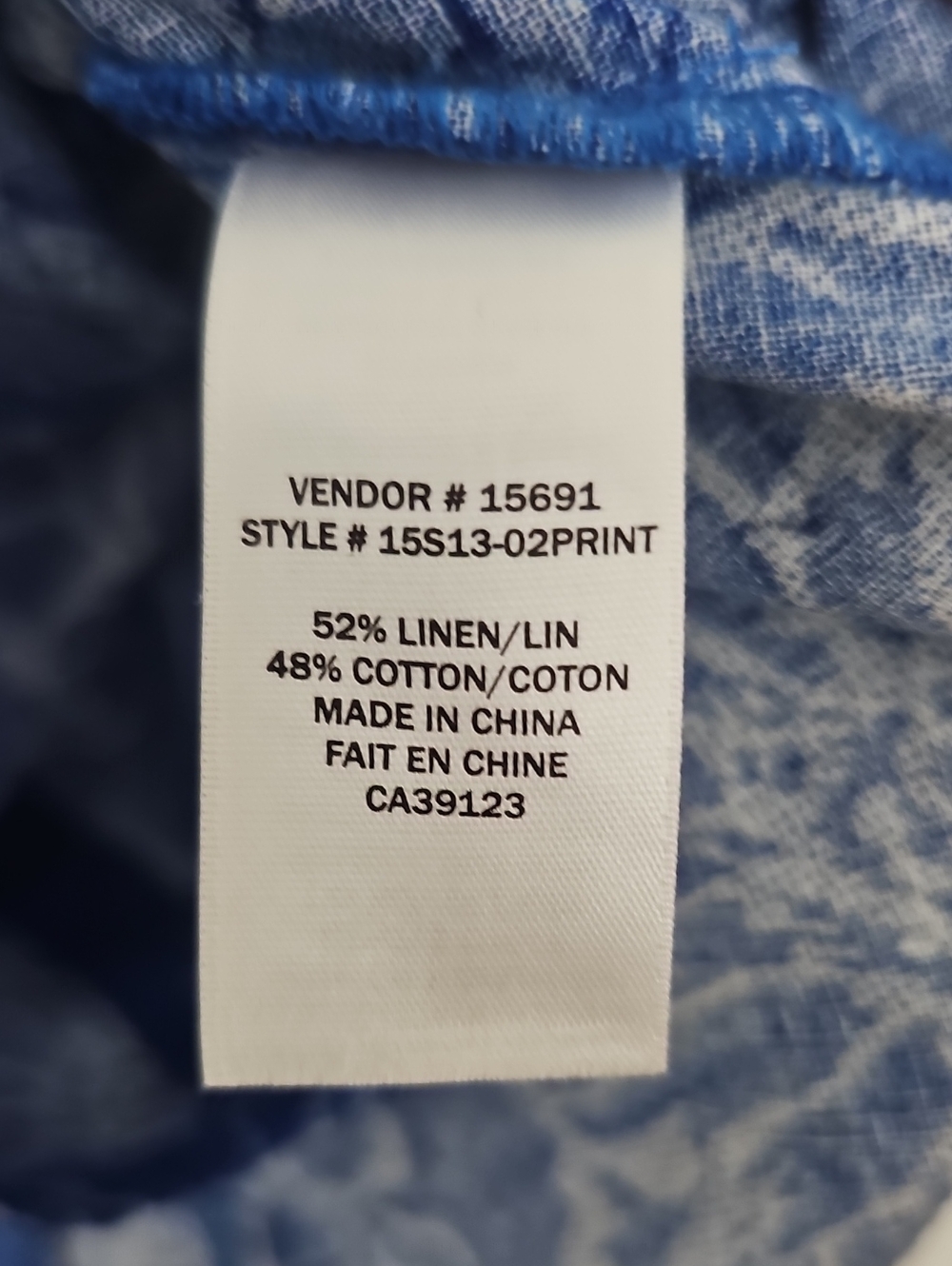Northern Reflections Linen Button Up - Picture 3 of 10